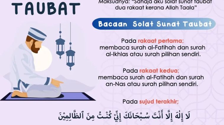 Panduan Solat Taubat Jakim
